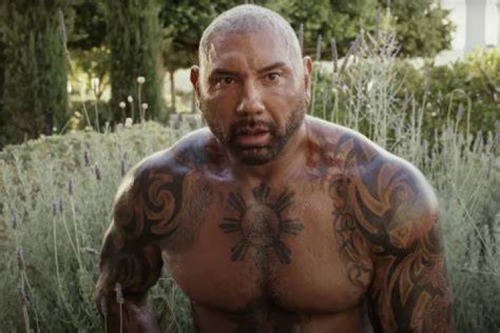 Dave Bautista as Duke Cody in 'Glass Onion: A Knives Out Mystery'