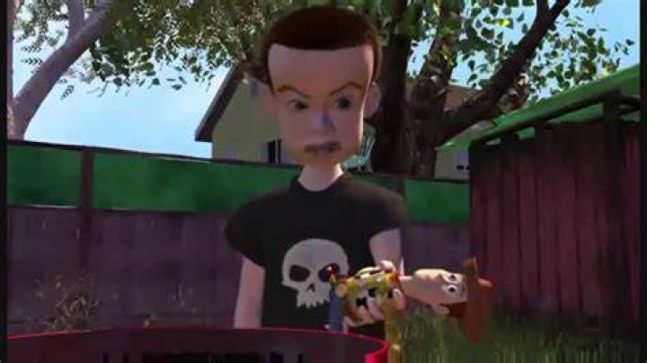 Does Sid come back in Toy Story?