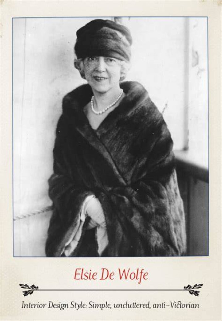 Elsie de Wolfe Elsie de Wolfe