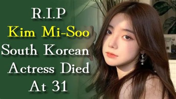 How did Kim Mi-soo die?