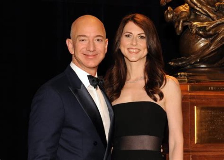 Jeff and Mckenzie Bezos