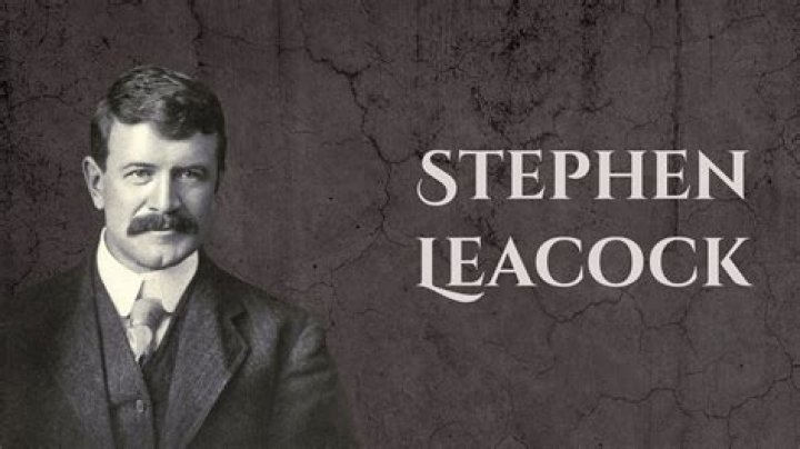 Stephen Leacock Stephen Leacock