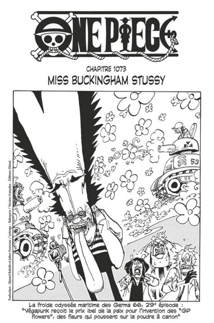 Stussy Buckingham's close in One Piece