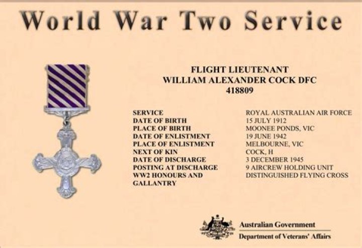 William Alexander Cock, Hazel Cock